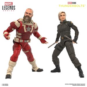 Preorder: Thunderbolts Marvel Legends Action Figure 2-Pack Yelena Belova & Red Guardian 15 cm