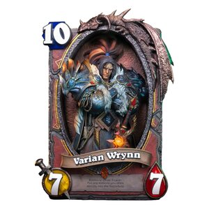 Preorder: Hearthstone 3D Art Frame Statue Varian Wrynn 31 cm