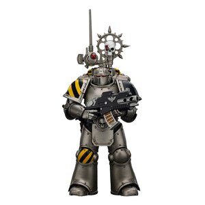 Preorder: Warhammer The Horus Heresy Action Figure 1/18 lron Warriors MKlIl Tactical Legionary with Nuncio-vox 12 cm
