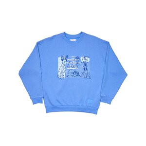 Disney by Loungefly Sweatshirt Unisex Dogs & Cats Oversized Crewneck Size XXL
