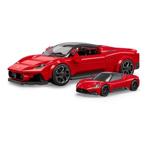 Preorder: Mattel Brick Shop Hot Wheels Speed Series Building Set 1/32 Maserati MC20