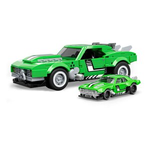 Preorder: Mattel Brick Shop Hot Wheels Speed Series Building Set 1/32 Custom 68 Camaro