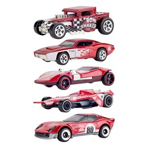 Preorder: Hot Wheels Diecast Vehicle 5-Pack 1/64 80th Anniversary