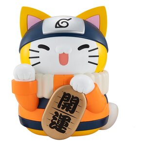 Preorder: Naruto Shippuden Mega Cat Project Nyanto! The Big Nyaruto Series Trading Figure Nyaruto Fortune Cats Giant Ver. 34 cm