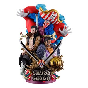 Preorder: One Piece Petitrama DX PVC Mini Statue Logbox Re Birth 03 Cross Guild 15 cm