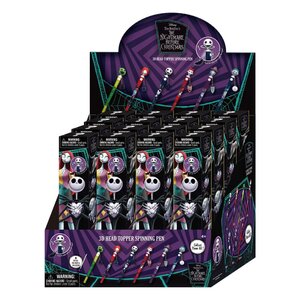 Preorder: Nightmare before Christmas pen 3D Head Topper Spinning Pen