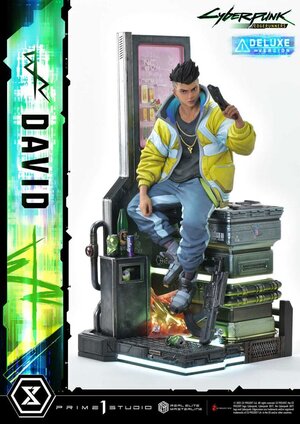 Preorder: Cyberpunk: Edgerunners Real Elite Masterline Series Statue 1/4 David Bonus Version 58 cm