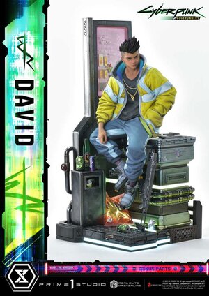Preorder: Cyberpunk: Edgerunners Real Elite Masterline Series Statue 1/4 David Deluxe Bonus Version 58 cm