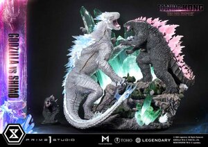 Preorder: Godzilla x Kong: The New Empire Ultimate Diorama Masterline Series Statue Godzilla vs Shimo 86 cm