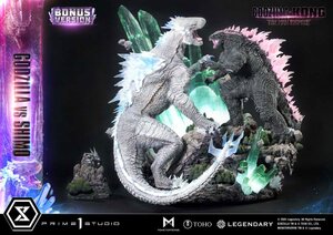 Preorder: Godzilla x Kong: The New Empire Ultimate Diorama Masterline Series Statue Godzilla vs Shimo Bonus Version 86 cm