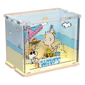 Preorder: Peanuts Puremind DIY Construction Mini Scene Chilling at the Beach