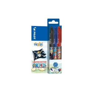 Preorder: One Piece 3-Pack Rollerball pen FriXion Ball Limited Edition LE 0.7