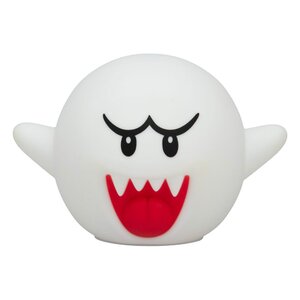 Preorder: Super Mario Squishy Glo Silicon Light Boo 14 cm