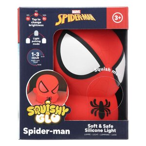 Preorder: Spider-Man Squishy Glo Silicon Light 15 cm