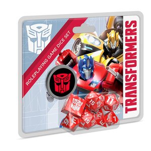 Preorder: Transformers RPG Dice Set