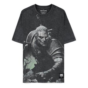 Preorder: The Witcher Wild Hunt T-Shirt Geralt Washed Size M