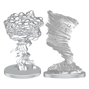 Preorder: Pathfinder Deep Cuts Unpainted Miniatures Living Thunderclap & Living Whirlwind