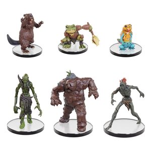 Preorder: Pathfinder Battles pre-painted Miniatures 6-Pack Bog Dwellers Boxed Set