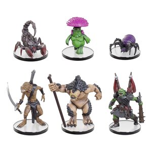 Preorder: Pathfinder Battles pre-painted Miniatures 6-Pack Cave Lurkers Boxed Set