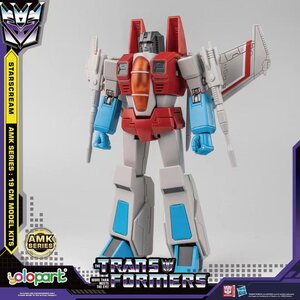 Preorder: Transformers Generation One AMK Series Plastic Model Kit Starscream 19 cm