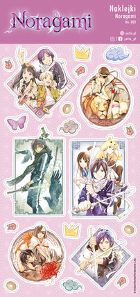 Naklejki Noragami 003 „Boskie historie