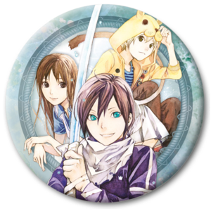 Przypinka Noragami - Yato, Yukine, Hiyori 02