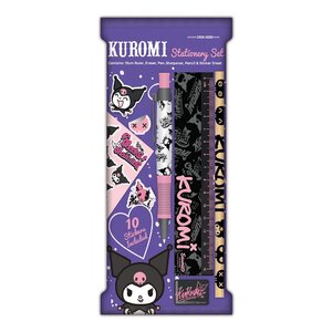 Preorder: Sanrio Stationery Set 6-Pack Kuromi