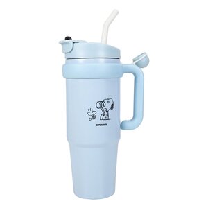 Preorder: Peanuts Thermo Cup with straw Snoopy 887 ml