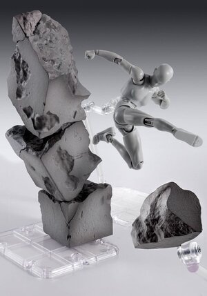 Preorder: Tamashii Effect Action Figure Accessory Concrete Crash for S.H.Figuarts