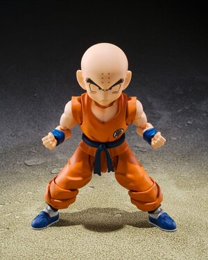 Preorder: Dragon Ball S.H.Figuarts Action Figure Krillin Son Goku´s old Friend 11 cm
