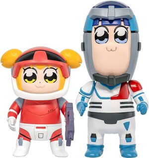 Preorder: Pop Team Epic Vinyl Figures 2-Pack Chibi Creature Popuko & Pipimi Spacesuit Ver.