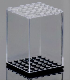 Preorder: Evoretro Acrylic Display Case for mini figures Single Stackable
