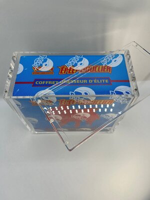 Preorder: Evoretro Acrylic Display Case for Booster Boxes / Elite Trainer Boxes Ver. 1 Magnetic