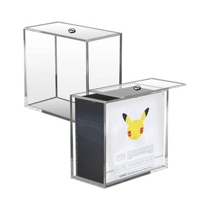 Preorder: Evoretro Acrylic Display Case for Booster Boxes / Elite Trainer Boxes Ver. 2 with Sliding Lid