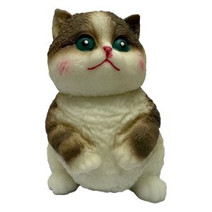 Preorder: Fun Maker Squishy Fidget Toy Dark Brown Cat 11 cm