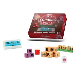 Preorder: FanRoll Hasbro Game Scrabble Texas Spell Em