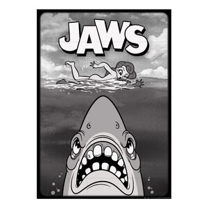 Preorder: Jaws Art Print Limited Edition 42 x 30 cm