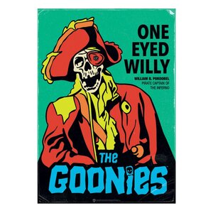 Preorder: The Goonies Art Print 40th Anniversary One Eyed Willy Limited Edition 42 x 30 cm