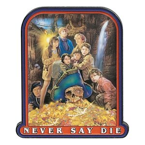 Preorder: The Goonies Pin Badge 40th Anniversary Never Say Die
