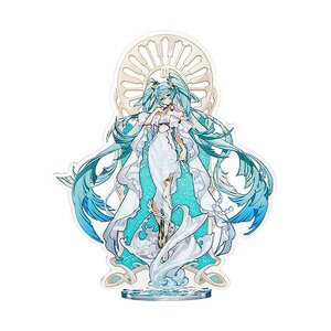 Preorder: Character Vocal Series 01: Hatsune Miku Acrylic Stand Hatsune Miku feat. Yoneyama Mai Glitter Ver. 20 cm