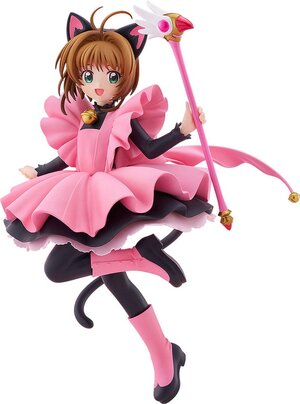 Preorder: Cardcaptor Sakura Pop Up Parade PVC Statue Sakura Kinomoto: Black Cat Costume Ver. L Size 22 cm