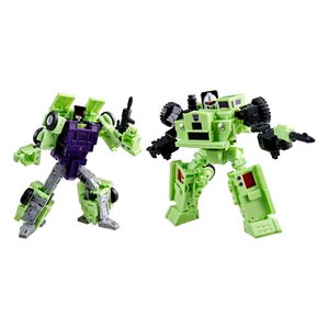 Preorder: The Transformers: The Movie Action Figure 2-Pack Constructicon Hook & Constructicon Long Haul 16 cm