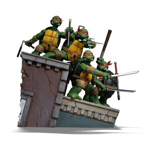 Preorder: Teenage Mutant Ninja Turtles Art Scale Statue 1/10 Teenage Mutant Ninja Turtles Kevin Eastman Version 24 cm