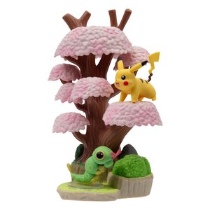 Preorder: Pokémon Environment Set Spring Forest & Caterpie & Pikachu 5 cm
