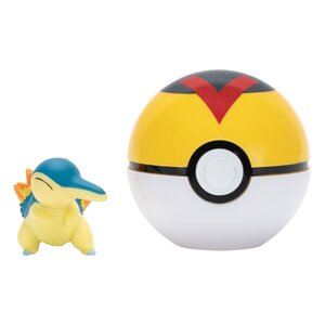 Preorder: Pokémon ClipnGo Poké Balls Cyndaquil & Level Ball