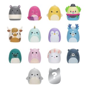 Preorder: Squishmallows Squish-a-longs minifigures Set of 14 Series 2 Style 1 2,5 cm