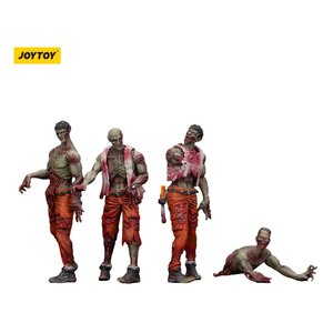 Preorder: Zombie Dark Source Action Figures 4-Pack Mechanic Team 8 cm