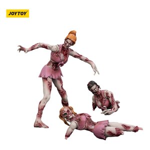 Preorder: Zombie Dark Source Action Figures 3-Pack Cheer Leaders 8 cm