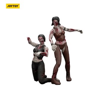 Preorder: Zombie Dark Source Action Figures 2-Pack Female wrestlers 8 cm