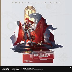 Preorder: Honkai: Star Rail Path of the Erudition Series Acryl Figure Argenti 22 cm